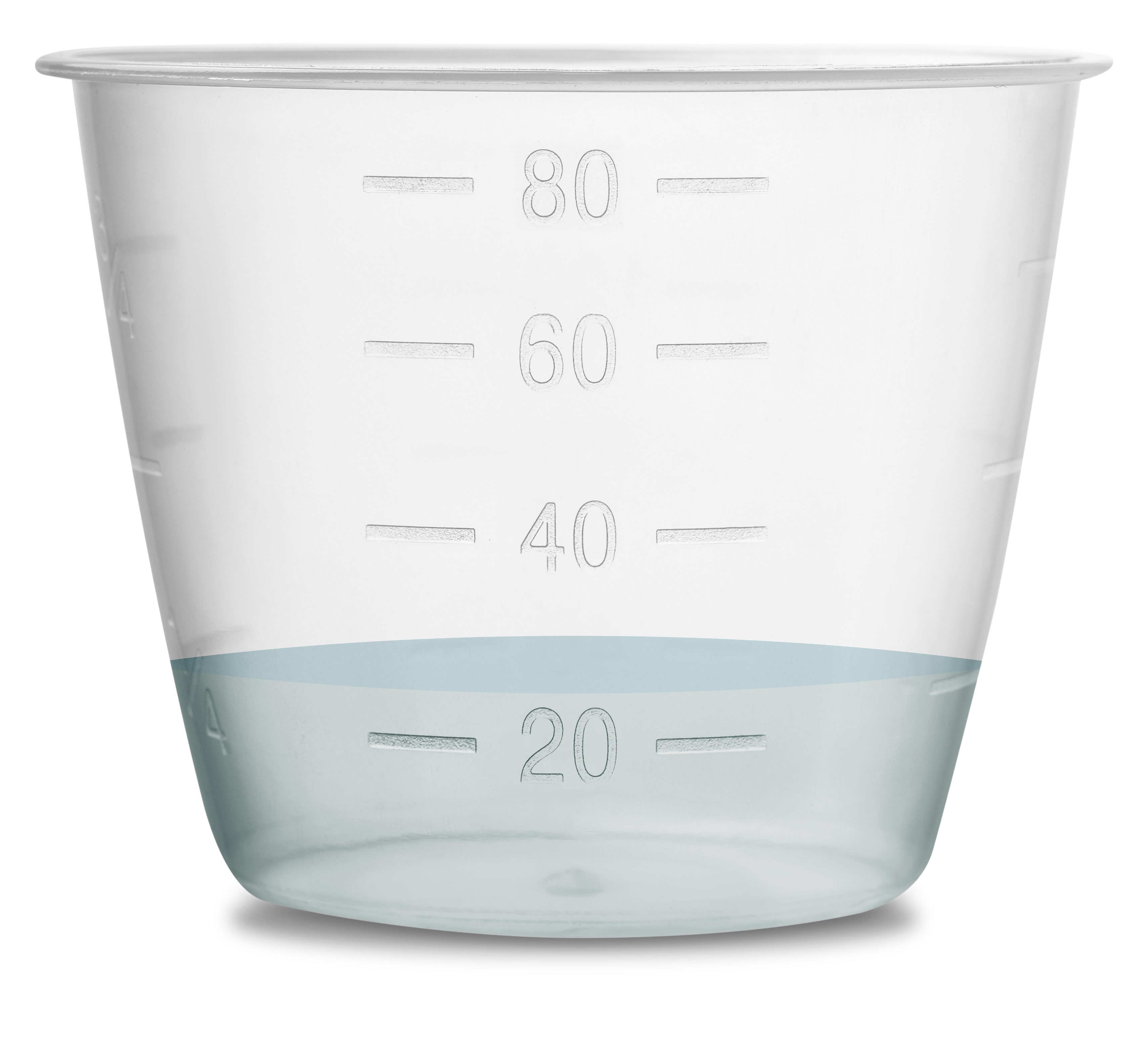 Xatmep clear dosing cup